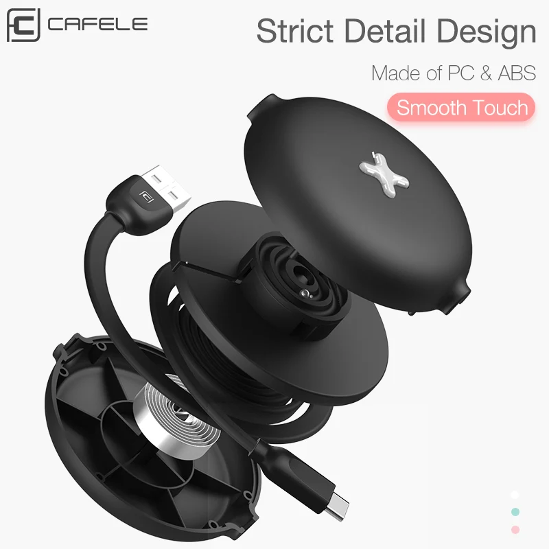 Cafele USB C кабель для Xiao mi 8 mi A1 A2 usb type C кабель для huawei P30 P20 P10 mate 10 20 Pro samsung S9 type-C кабель 100 см