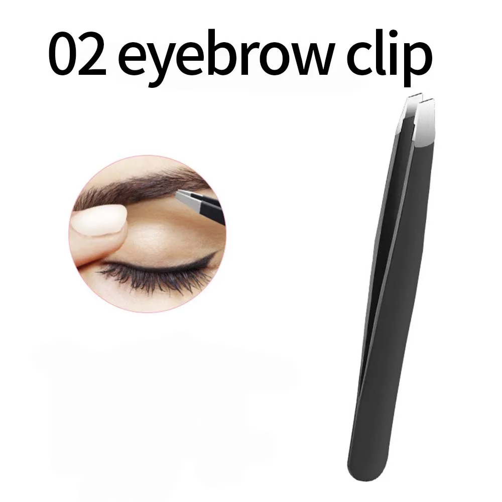 5pcEyebrow триммер черный розовый для бровей формовочный нож и ножницы комплект из двух предметов для женщин инструменты для красоты Инструменты для бритья инструменты для ухода за бровями набор