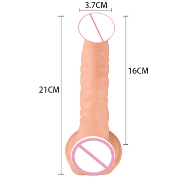 Strapon Dildo Panties Adjustable Wearable Strapon Dildo for Lesbian Realistic Dildo Adult Sex Toys for Women G spot Stimulator 6