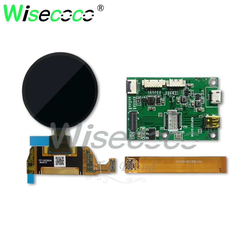 Round Oled Painel de Tela Mipi Driver Board Circular Display 139 14 Amoled 454x454 Ips 450 Lêndeas Brilho 1:1 - Imagem 4