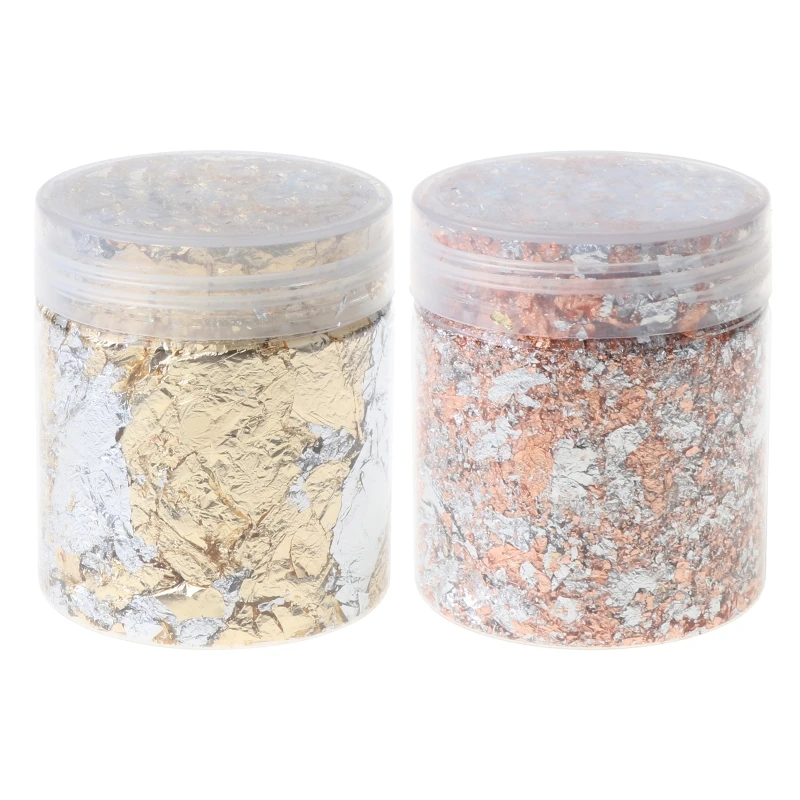 

3g/Bottle Imitation Golden Leaf Flake Luxury Resin Mold Art Decoration Painting Fillings Sequins Glitters Jewelry Making Supply