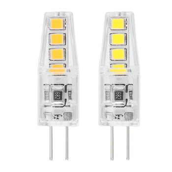 

Highlight G4 SMD2835 8 LED 180LM Energy-saving Chandelier Light Bulb Household 220V 2W 360 Degree Angle Silicone
