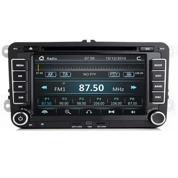 

Car Multimedia Player For Volkswagen VW Passat B6 CC Polo Golf 4 5 Jetta Caddy T5 Bora Skoda Seat 2Din Radio Car DVD GPS