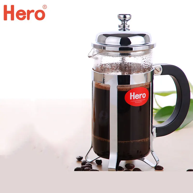 800 мл чайник для кофе стеклянный пресс Перколятор горшки французского пресса