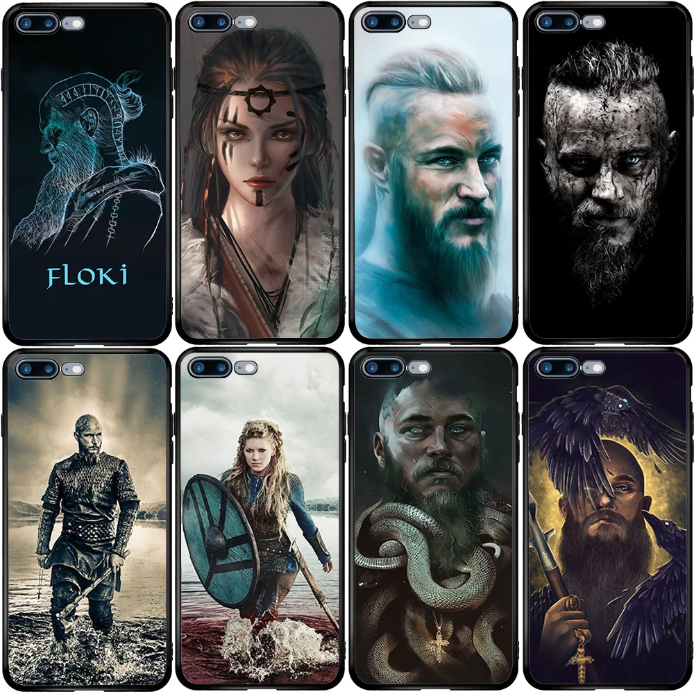 Phone Case for Xiaomi Redmi Note 9A 8 8T 7 6 7A 6A 5A 5 A1 A2 A3 Pro Max Plus Lite Ragnar Lothbrok Vikings | Мобильные телефоны и
