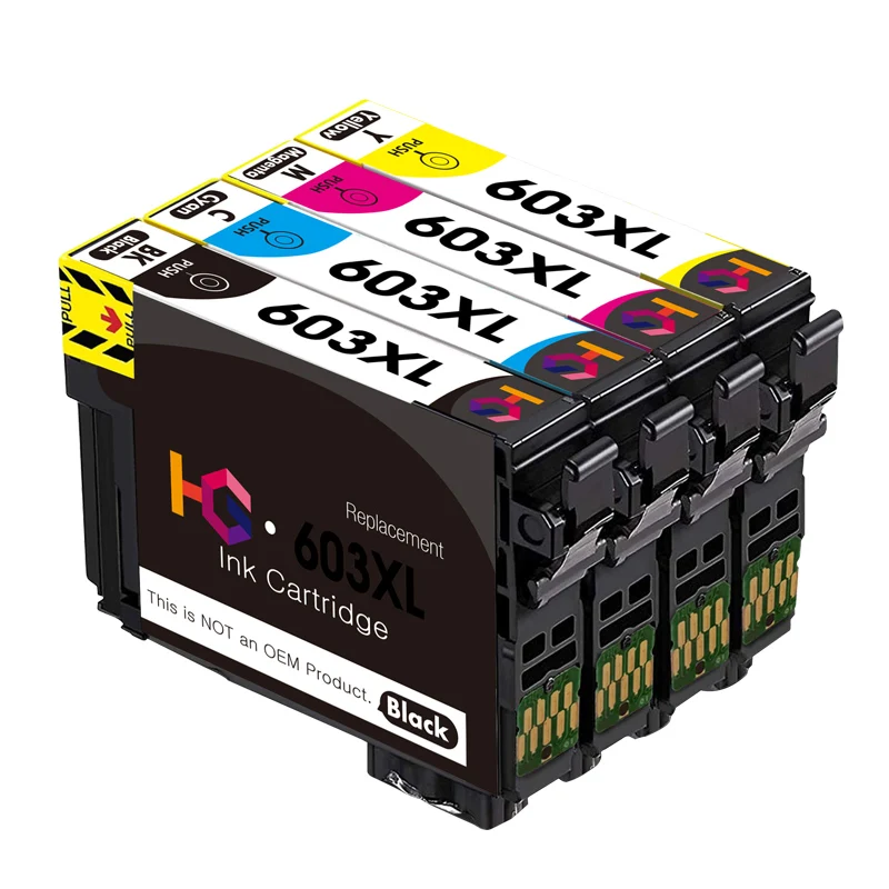Replacement for EPSON 603XL 603 T603XL E-603XL T603 XL ink cartridges printer supplies inkjet ink cartridge ink cartridge For XP-2100 XP-2105 XP-3100 WF-2830 WF-2850