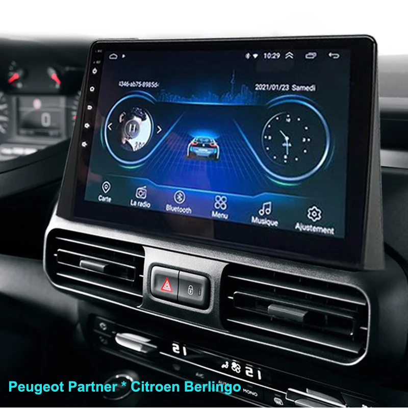 Ich habe mich fertig gemacht Teilweise Verkleidet berlingo radio