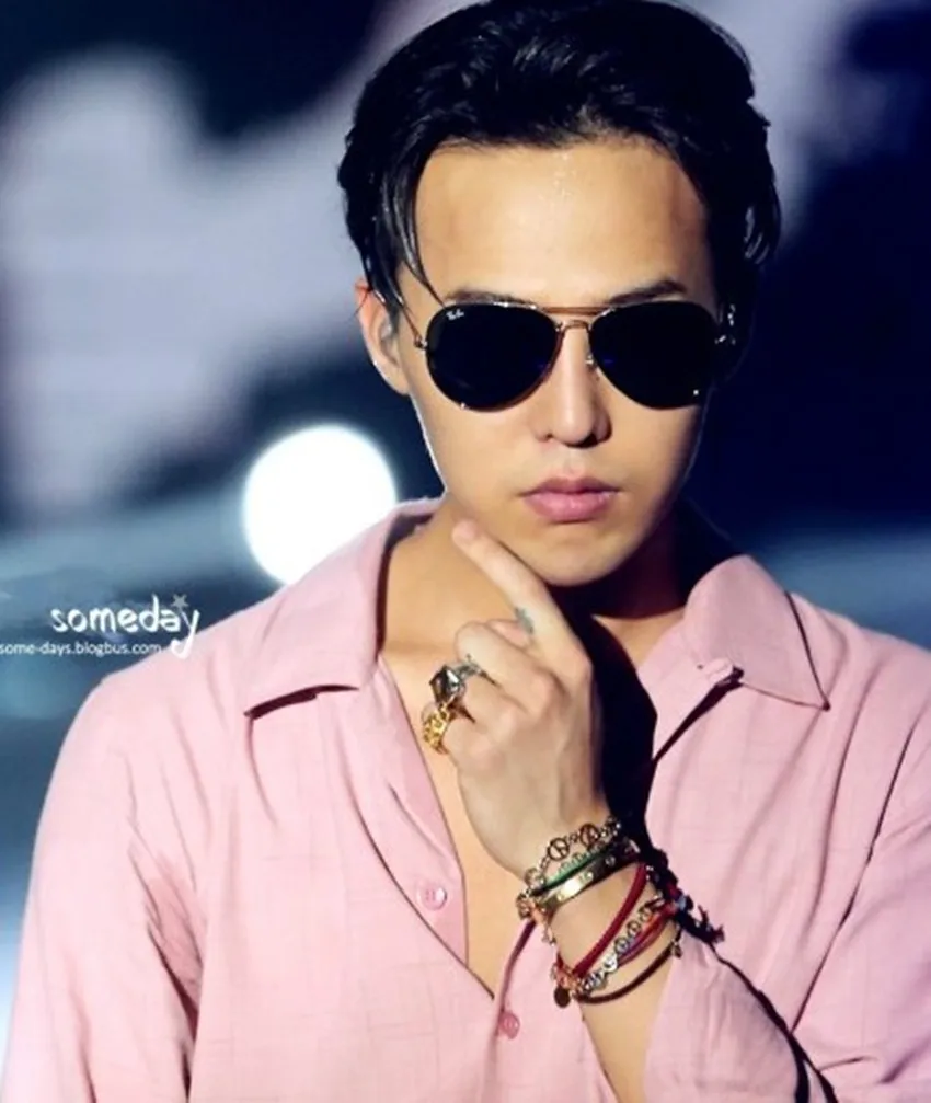 Металлический Шарм браслет Kpop BIGBANG GD G Dragon на руку Подарочная бижутерия|Цепочки и