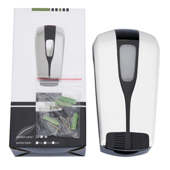 

500ML Manual Soap Dispenser Practical Alcohol Sprayer Wall Mount ABS Hand Cleaner Washer Pump for Household Hygiene Supply Soap