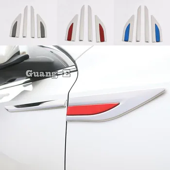 

Car Cover Lamp Trim Stainless Steel Front Side Foliage Leaf Fender Vents Air Outlet 4pcs For Kia K3 Forte Cerato 2019 2020