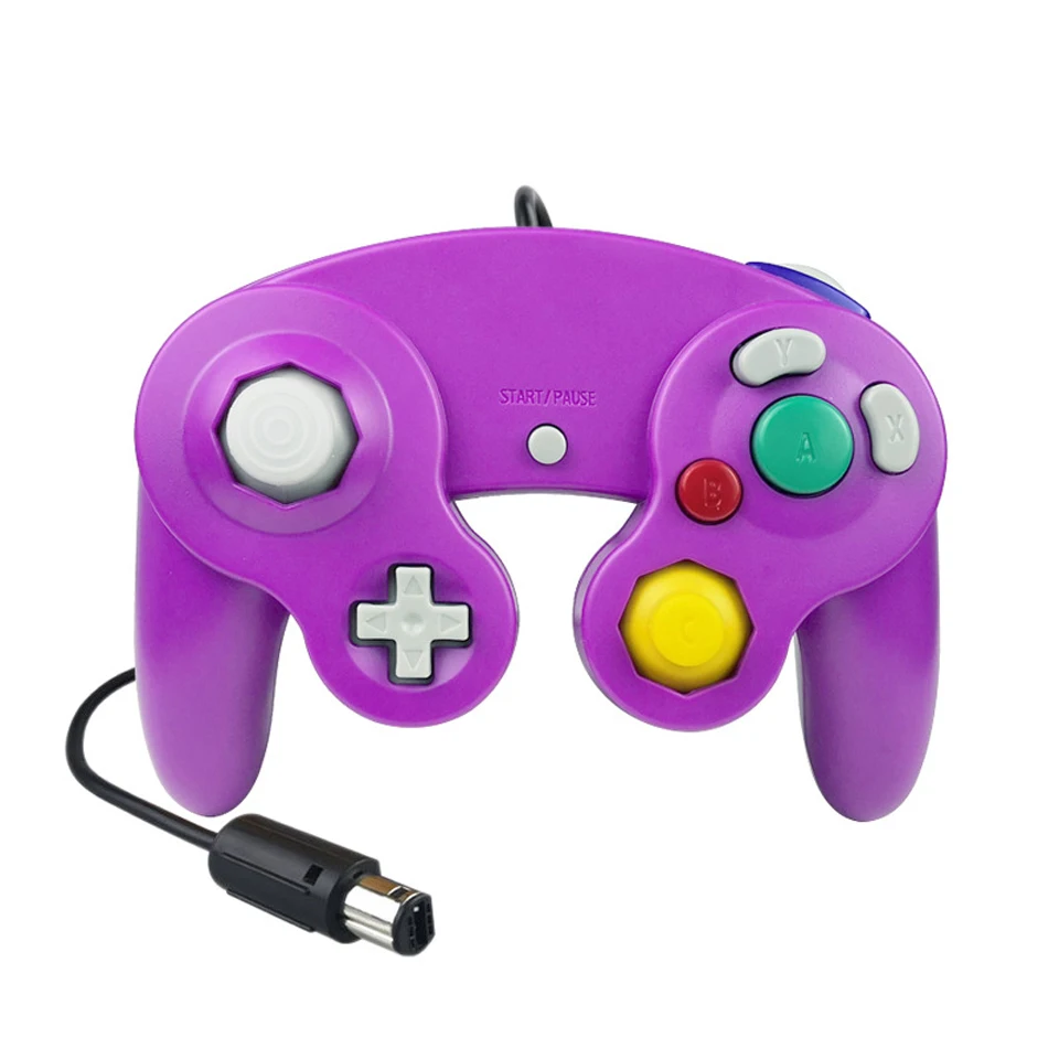 2 шт. в упаковке для контроллера Gamecube, контроллер для wii U/Will для игровой консоли - Цвет: HY-5101-PP