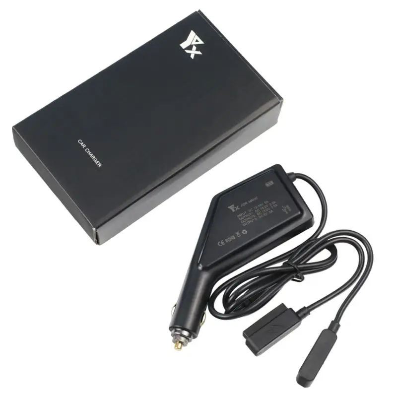 2 в 1 защита от перезаряда USB Автомобильное зарядное устройство пульт дистанционного управления батарея интеллектуальное зарядное устройство для DJI Mavic Pro Аксессуары