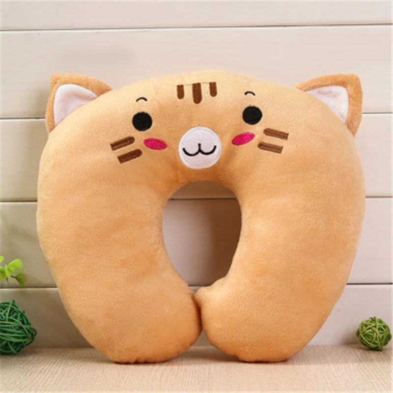U Shaped Neck Pillow Multi-Color Cartoon Travel Massage Car Headrest Dolls Omfortable Soft Cushion Home Textile | Дом и сад