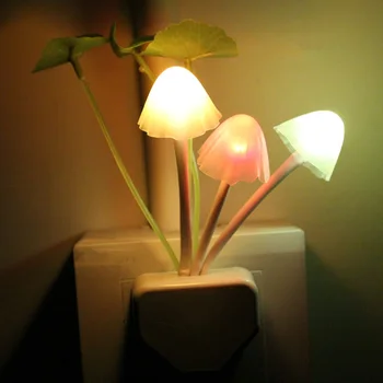 

Mushroom lamp romantic lamp home decoration plastic LED low consumption exquisite holiday party suitable