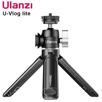 

Ulanzi U-Vlog lite Extendable Dual Cold Shoe Ball Head Tripod for smartphone Sony DSLR Camera Mic Light Accessories