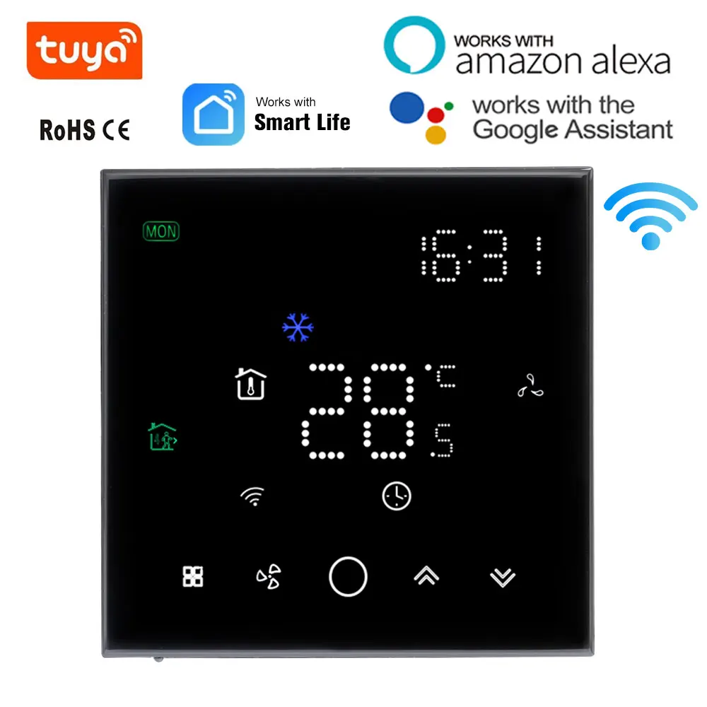 Smart Home WiFi Thermostat Temperature Tuya Controller Programming