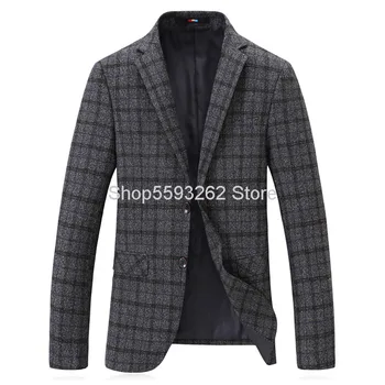

2020 Autumn Men Boutique Suit Coat Youth Slim Fit Suit 9820