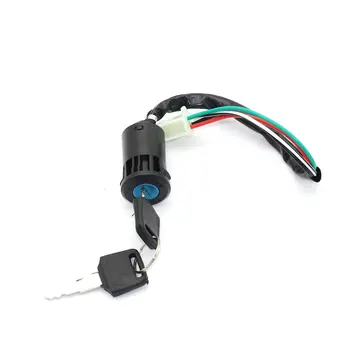 

4 Wire Ignition Key Barrel Switch for 50cc 110cc 125cc 250cc PIT Quad Dirt Bike ATV