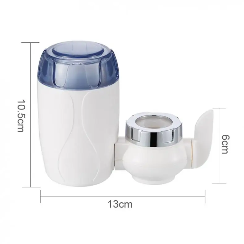 Моющийся керамический фильтр кран очиститель воды Поддержка двух режимов воды с 5 разъемами интерфейса для кухни/ванной комнаты