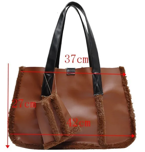[BXX] одноцветные сумки через плечо из искусственного меха для женщин женские качественные дизайнерские дорожные сумки большой вместимости женские сумки HJ452