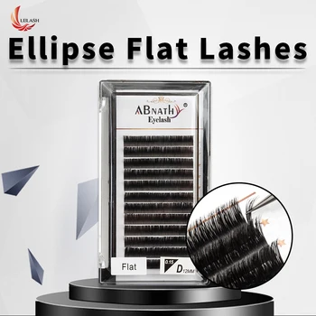 

Abnathy Matte flat ellipse lashes extension individual ellipse flat eyelashes extensions lash extension supplies maquiagem