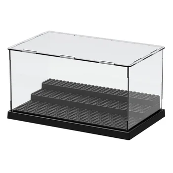 

3steps Acrylic Dustproof Box/case Building Block Collection Display/showcase Box Lepining Figures Bricks For Kids Toy Gifts