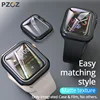 PZOZ para apple watch 4 5 funda de reloj 40mm 44mmmm funda para apple watch 1 2 3 funda protectora 38mmmm 42mm protector de pantalla de película ► Foto 2/6