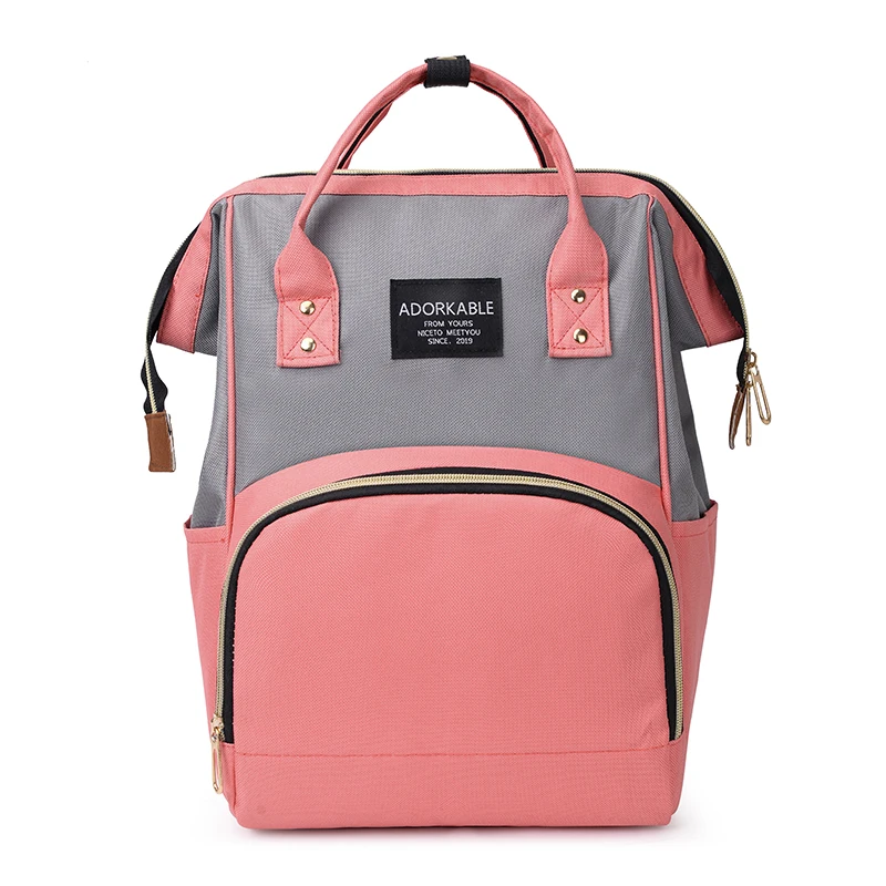 

Ikaif Fashion Mummy Maternity Nappy Bag Large Capacity Nappy Bag Travel Backpack Nursing Bag for Baby Care Women's Fashion Bag