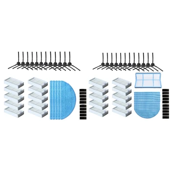 

2 Set Side Brush Hepa Filter Mop Cloth Primary Dust Filter for Ilife V50 V55 Ilife V5 V5S V3 V3S V5Pro X5 V5S Pro Vacuum Cleaner