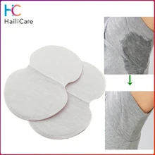 100 шт., 50 упаковок, одноразовые подушечки для пота, подмышек, впитывающие пот, впитывающие пот, мужские и женские наклейки, дезодорант, подмышек, Хан