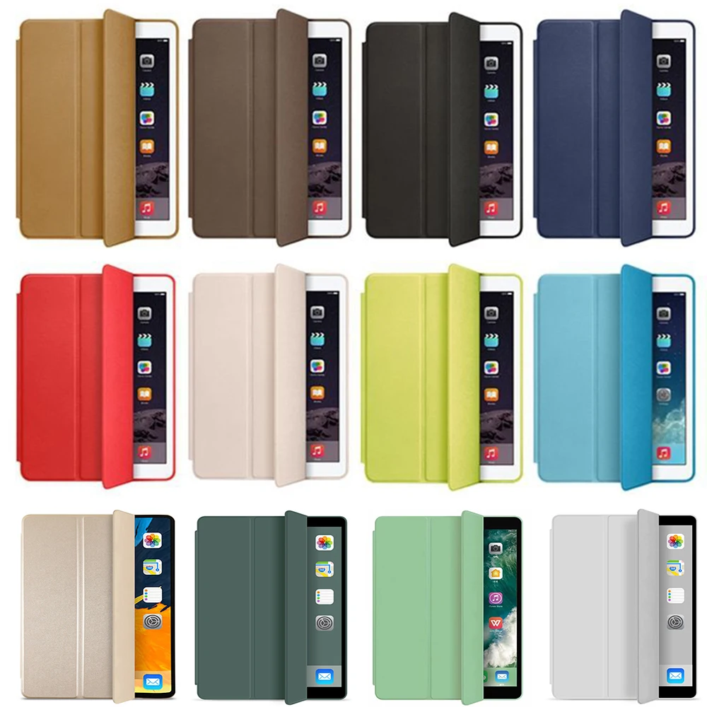 Pu Custodia In Pelle Per Apple Ipad Air 4 Mini 6 5 4 3 2 1 Fonda Ipad Air 2 Caso 9.7 2018 6Th 5Th 10.2 9Th 8Th 7Th Generation Caso