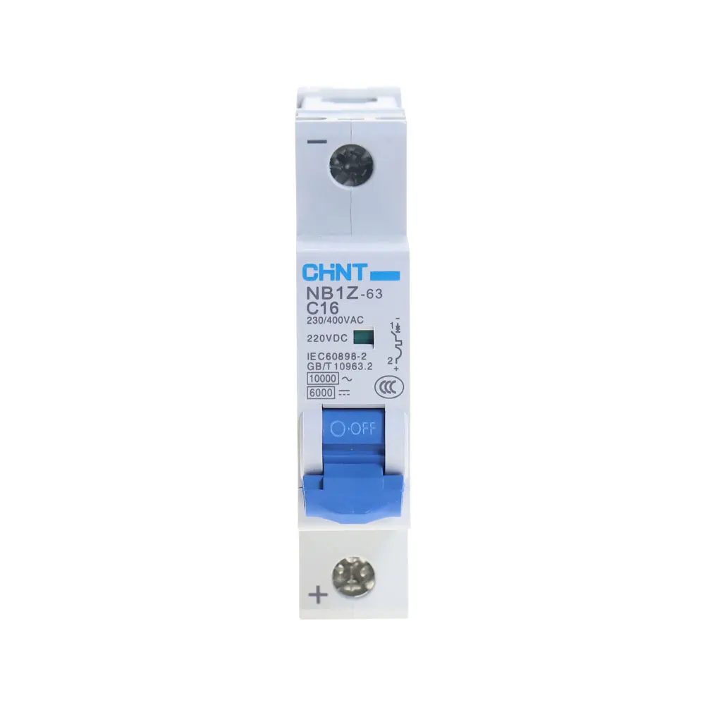 1 полюс 10Amp DC220V AC230V/400V 6KA CHNT NB1Z-63 DC MCB автоматический выключатель | Обустройство дома