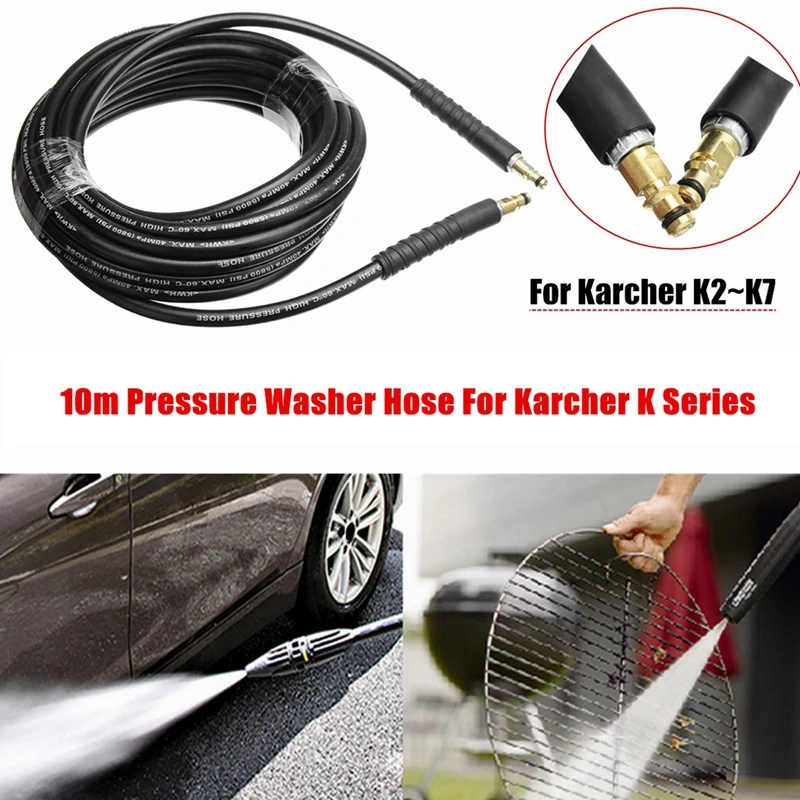 pressão, lavagem de carro, 10m, para karcher k2 k3 k4 k5 k6 k7
