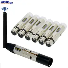2.4G ISM Dmx Controller Wireless Dmx Receiver Transmitter DMX512 Signal For DJ Luces Disco Light Moving Head