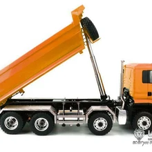 LESU 8*8 гидравлическая модель 1/14 RC самосвал MAN модель окрашенная радио звук ESC THZH0352