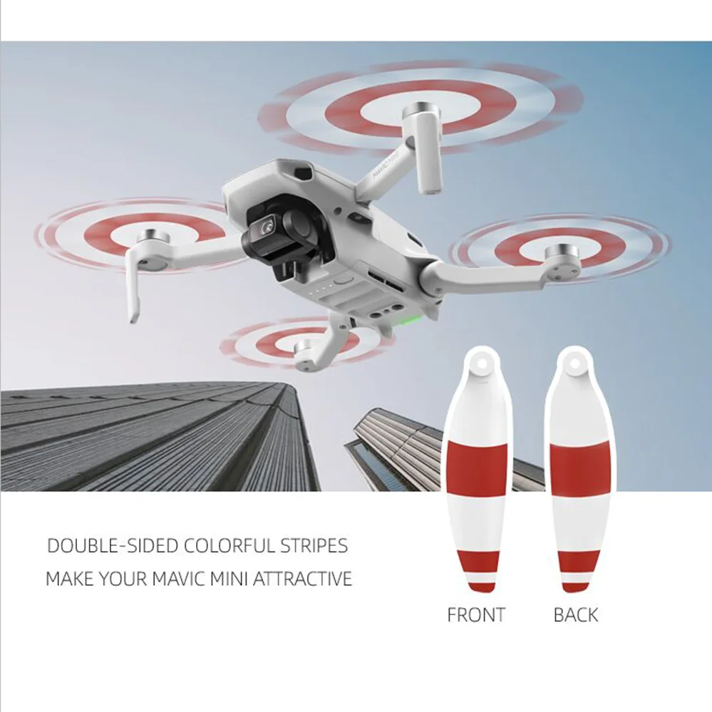 4 пары Mavic мини пропеллеры 4726F малошумные пропеллеры лопасти для DJI Mavic мини-Дрон