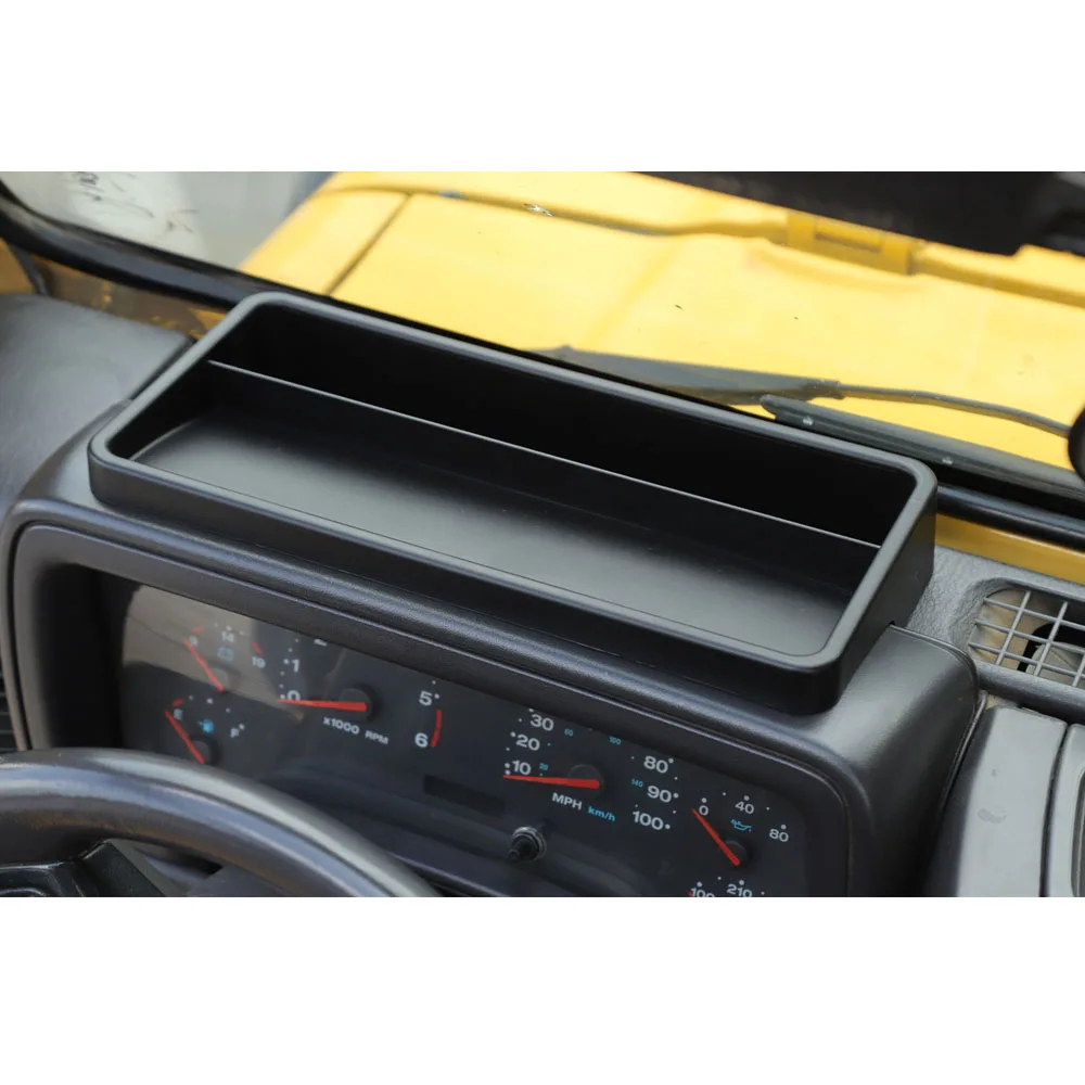 

Fit For Jeep Wrangler TJ 1997-2006 Car Instrument Upper Storage Box Container Holder Car Auto Accessory