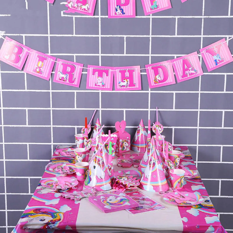  252/312 pcs Birthday Christmas Party Decorations Supplies Event Invitation Card Gift Bag Disposable - 4000093035079