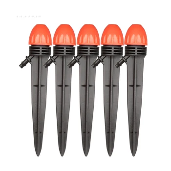 

30PCS 14.5cm Adjustable Garden Round Sprinklers with 4/7mm Barb Connector Garden Watering Irrigation Spray Nozzle