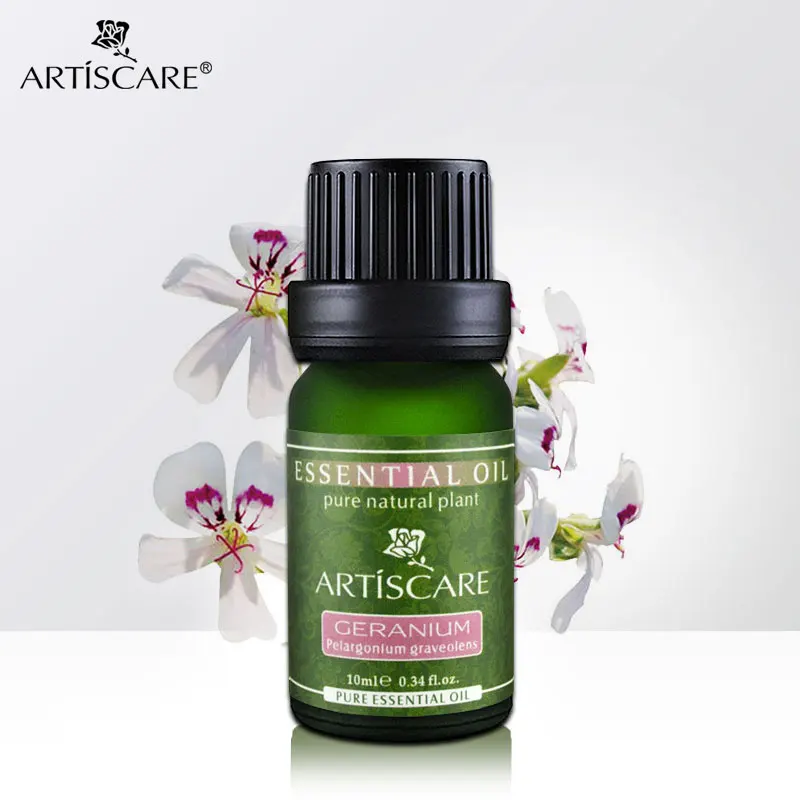 ARTISCARE чистое эфирное масло герани антистрессовое подтягивающее увлажняющее