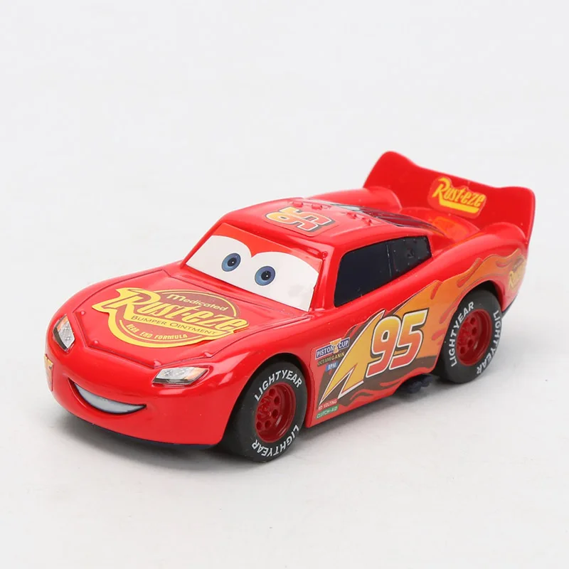 7 9 см Disney Pixar Cars 3 Lightning McQueen Mater Jackson Storm Ramirez 1:55 литье под давлением Металл