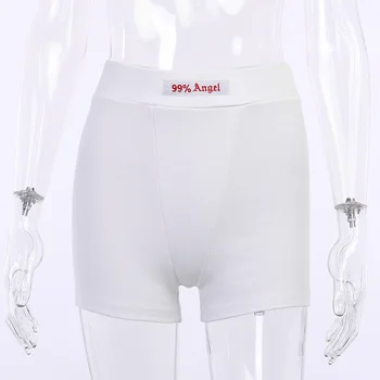 

2020 hirigin New Women Shorts Casual Sport High Waist Shorts Female Tracksuit Solid Soft Shorts Fashion Women Ribbed Shorts