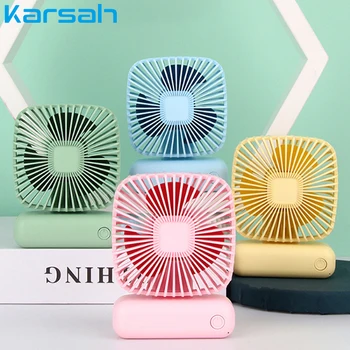 

Portable Small Electric Fan USB Charge Handheld Cooling Fan 3 Speed Mini USB Desktop Fan Adjustable Angle for Office Household