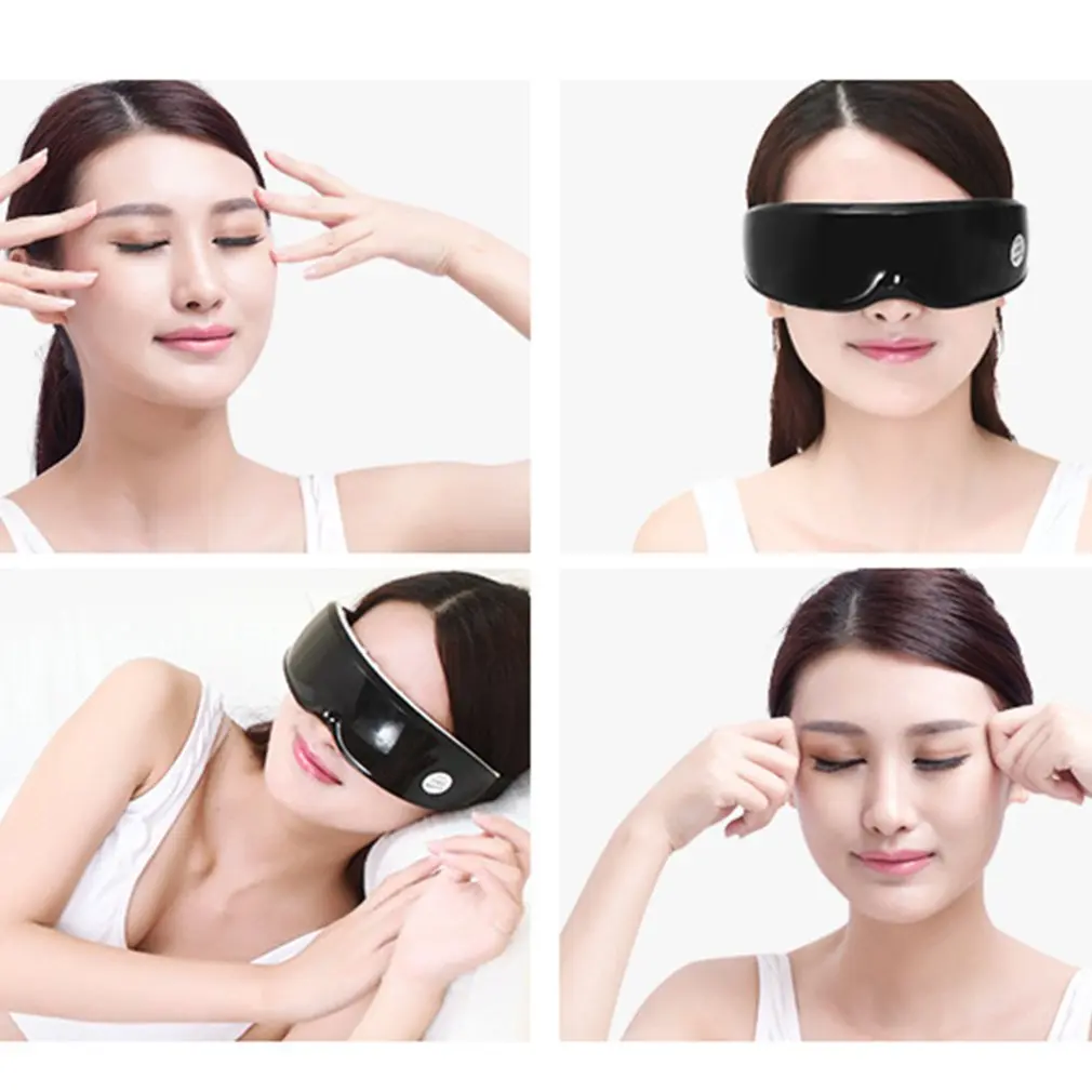 Перезаряжаемая, интеллектуальная беспроводная глазная медицинский массажер для глаз визуальная защита вибрирующее устройство Релаксация уход
