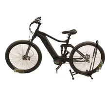Electric Mountain Bike 1000w  Carbon Frame Full Suspension Electric Bicycle