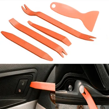 

HOT 5pcs Cool Auto Car Radio Door Clip Panel Trim Dash Audio Dashboards Removal Installer Pry furniture repair tool Lowest Price