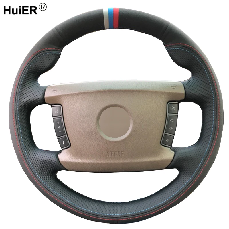 Искусственная кожа для BMW E65 E66 2001 2005 2006 2007 (4 спицы)|Чехлы на руль| |