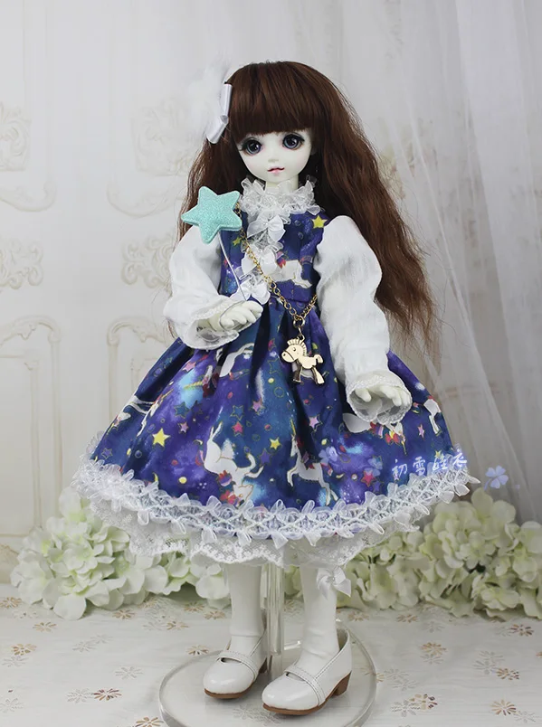 

1/6 1/4 1/3 BJD clothing Accessories doll Lolita dress for BJD/SD YOSD MSD SD13,not include doll, shoes,wig and other E2498