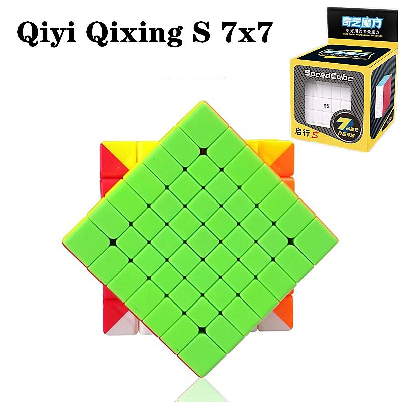 Qiyi Qixing S 7x7x7 магический куб 7x7 скоростной куб 4x4x4 5x5x5 волшебный куб 6x6x6 головоломка образовательные детские игрушки
