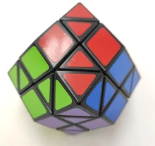 Lanlan rua cubo para coletor brinquedo cubo magico 12 eixo 12 rhomboédral dodecaedro brinquedo educacional dropshipping